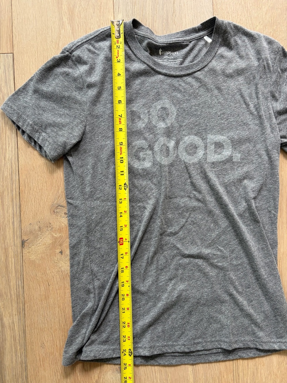 Cotopaxi Do Good light gray cotton blend t-shirt - size XS - Picture 4 of 6